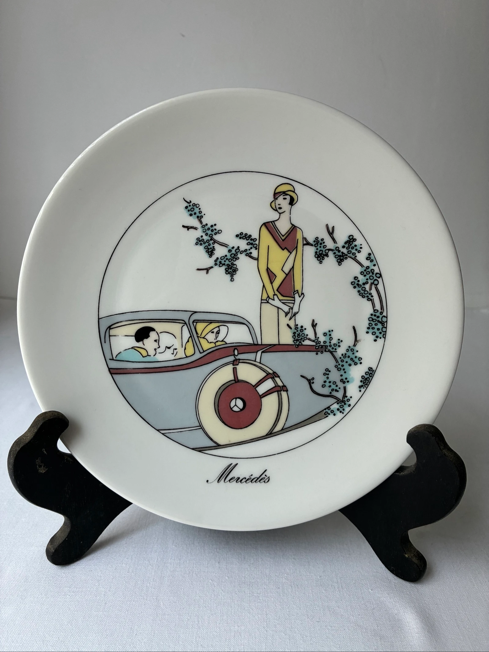 Bord "Auteuil Porselein - Mercédés"